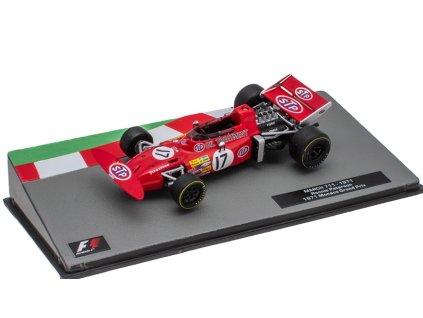 375001 march 711 1971 monaco gp 1 43 formula 1 cars casopis s modelem
