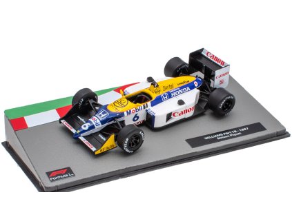 375016 williams fw11b 1987 nelson piquet 1 43 formula 1 cars casopis s modelem