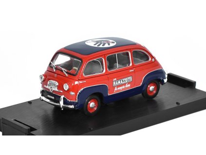 375085 fiat 600 multipla 1960 ramazzoti 1 43 brumm
