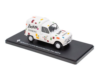 376258 renault 4 fourgonnette pschitt 1962 1 43 hachette casopis s modelem
