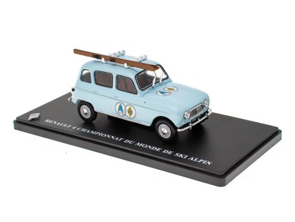 376291 renault 4 championnat du monde de ski alpin 1 43 hachette casopis s modelem