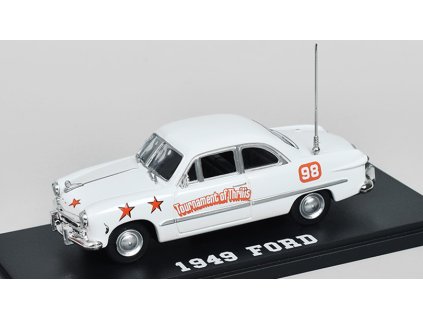 376915 ford 1949 tournament of thrills show car 1 43 greenlight