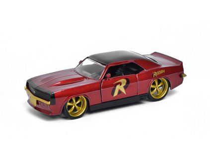 379465 chevrolet camaro 1969 s figurkou robin 1 32 jada toys