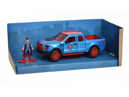 379477 ford f 150 raptor 2017 s figurkou supermana 1 32 jada toys