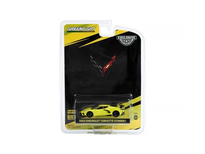 381895 chevrolet corvette stingray 2022 1 64 greenlight