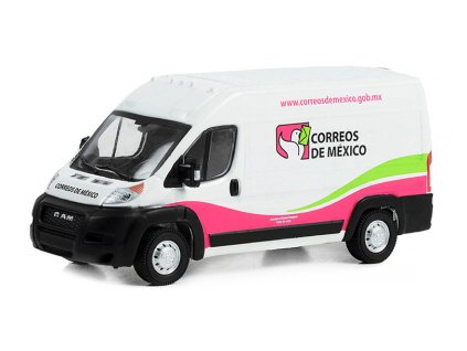 381913 ram promaster 2500 cargo high roof 2021 correos de mexico 1 64 greenlight