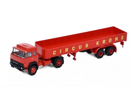 vyr 21555Magirus 310 D16 s privesem Cirk Krone 187 Brekina 2