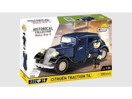 383203 citroen traction 7a stavebnice 1 35 cobi