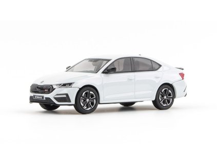 383395 skoda octavia iv rs 2020 bila moon metaliza 1 43 abrex