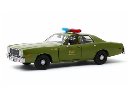 383755 plymouth fury military police 1977 a team 1 24 greenlight