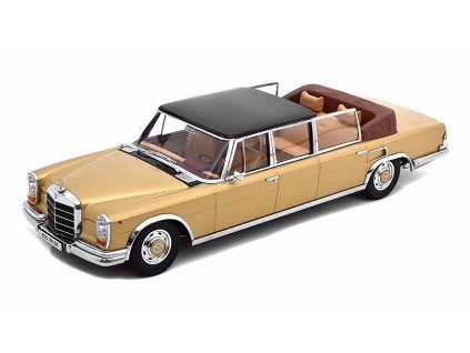 384973 mercedes benz s class 600 pullman w100 1964 zlata 1 18 kk scale
