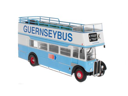 385426 aec regent iii open top 1952 1 43 hachette casopis s modelem