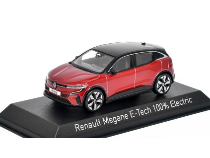 385969 renault megane e tech 100 electric 2022 cervena 1 43 norev