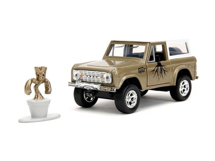 386008 ford bronco 1973 s figurkou groota 1 32 jada toys