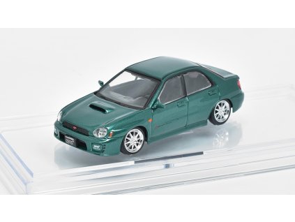 386092 subaru impreza wrx sti 2001 lhd zelena 1 64 bm creations