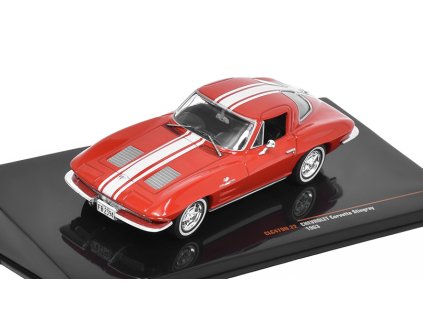 387136 chevrolet corvette stingray 1963 1 43 ixo models