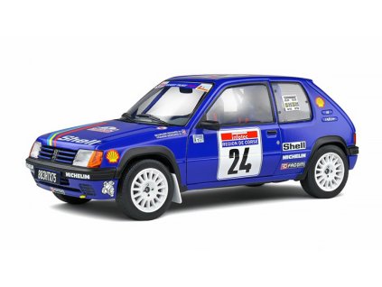 388234 peugeot 205 24 rally tour de corse 1990 1 18 solido