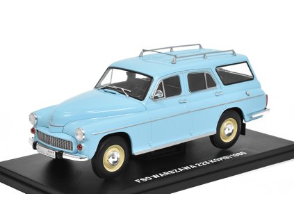 388354 fso warszawa 223 kombi 1965 1 24 casopis nezapomenutelne auta 44 s modelem
