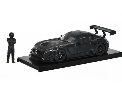 388588 mercedes amg gt3 4 s figurkou zavodnika cerny 1 64 tarmac models