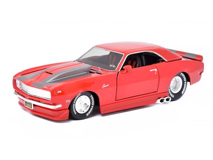 389668 chevrolet camaro z28 1968 cerveny 1 24 maisto