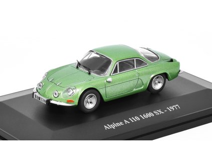 389695 renault alpine a 110 1600 sx 1977 1 43 eligor casopis s modelem