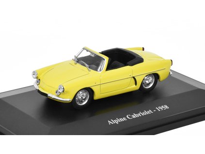 389827 renault alpine cabriolet 1958 1 43 eligor casopis s modelem