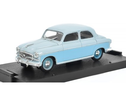 389950 fiat 1400b 1956 hp58 modra 1 43 brumm model ze sbirky