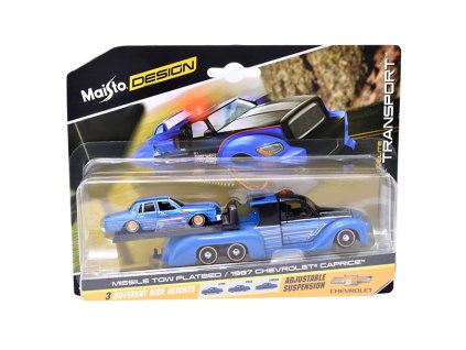 390199 missile town flatbed s chevrolet caprice 1987 1 64 maisto