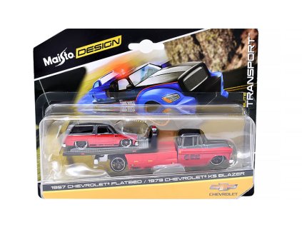 390202 chevrolet flatbed 1957 s chevrolet k5 blazer 1979 1 64 maisto