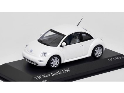 390349 volkswagen new beetle 1998 bila 1 43 minichamps