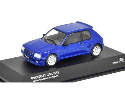 390961 peugeot 205 gti dimma 1988 modra 1 43 solido