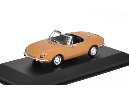 392029 fiat 850 sport spider 1968 oranzovy 1 43 maxichamps