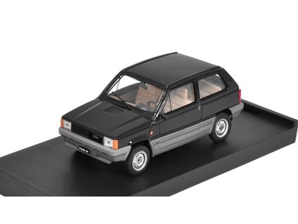 392668 fiat panda 30 1a serie 1980 nero luxor 1 43 brumm