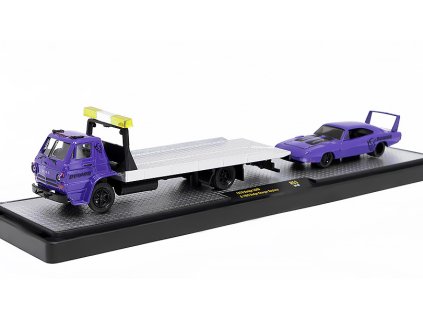 394303 dodge l600 1970 dodge charger daytona 1969 demon 1 64 m2 machines