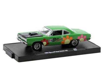 394573 plymouth road runner 440 1969 power flowers 1 64 m2 machines