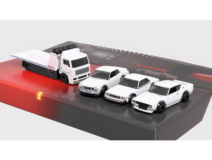 394741 sberatelska sada skyline s 3 ks nissan skyline fleet street 1 64 hot wheels