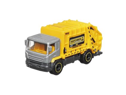 396667 garbage king popelarsky vuz zluty 1 64 matchbox