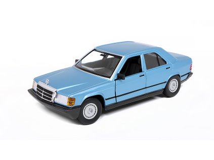 397663 mercedes benz 190 e 2 6 1984 modry 1 24 bburago