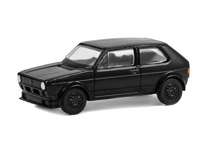 398284 volkswagen rabbit 1980 black bandit 1 64 greenlight