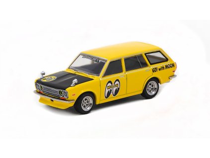 399031 datsun bluebird 510 wagon mooneyes 1 64 tarmac models
