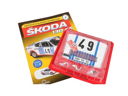 399076 skoda 130 rs 1 8 casopis 2 se stavebnici