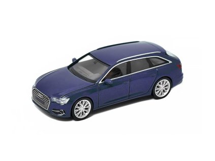 Audi A6 Avant modrá metalíza 187 Herpa (2)