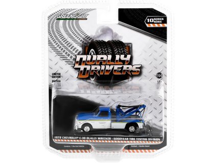 Chevrolet C 30 Dually Wrecker 1972 Goodyear Tire Testing Division 164 GreenLight (2)