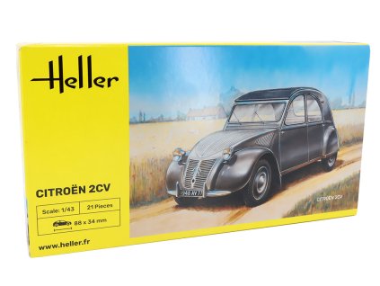 Citroen 2CV 143 Heller stavebnice (2)