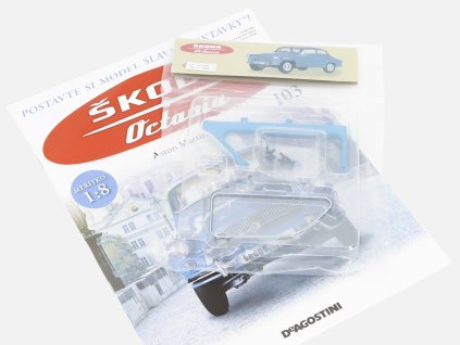 Škoda Octavia 1959 18 časopis #103 se stavebnicí