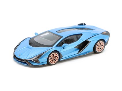 Lamborghini Sian FKP 37 modrá 164 MiniGT (2)