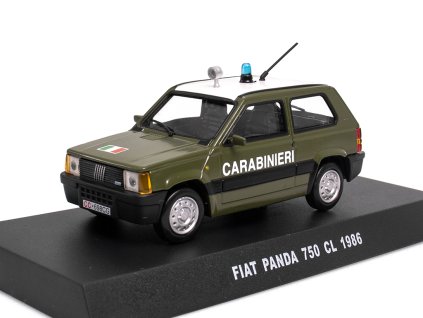 Fiat Panda 750 CL 1986 Carabinieri 143 DeAgostini časopis s modelem