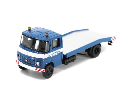 Mercedes L608D Odtahový Vůz modrý 187 Brekina (2)