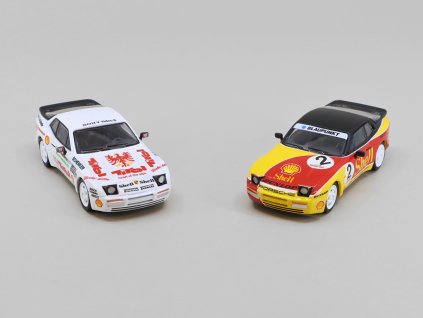 Porsche Shell 944 #2 Adler Von Tirol Set 164 Tiny Toys (6)