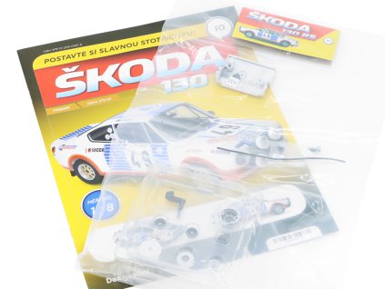 Škoda 130 RS 18 časopis #10 se stavebnicí